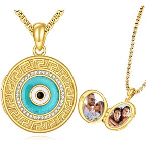 Evil Eye/Ankh/Hamsa Necklace 925 Sterling Silver Protection Pendant Necklace Protection Jewelry Gifts for Women in Kuwait