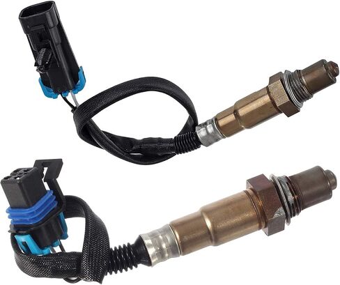 Maxfavor 2Pcs Upstream and Downstream O2 Oxygen Sensor Fit for 2008 2009 2010 2011 Cadillac Cts STS V6 3.6L Right Side 02 Sensor 234-4819 234-4818 in Saudi Arabia