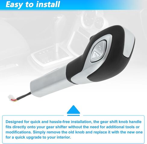 Auto Transmission Shift Knob Gear Shift Knob Handle for Ford Fiesta 2014-2019 No.CN1Z7213CA Shift Gear Lever Knob Gearstick Gaiter Boot Cover in Saudi Arabia