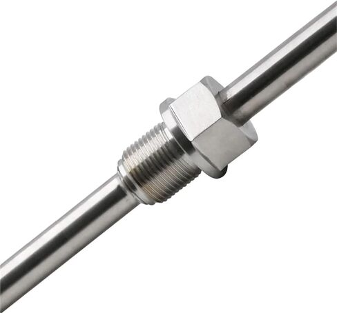 PT100 Type Temperature Sensor WRN-130/230 Probe Transmitter Armored Stainless Steel Explosion-Proof Platinum RTD thermocouple(WZP-130 300mm) in Saudi Arabia