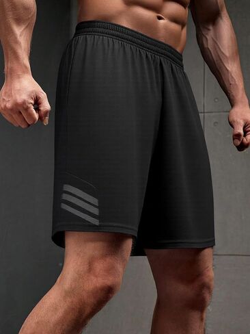 Men’s Shorts Lightweight Sportswear Comfortable Breathable Wicking Shorts Quick-Drying in Saudi Arabia