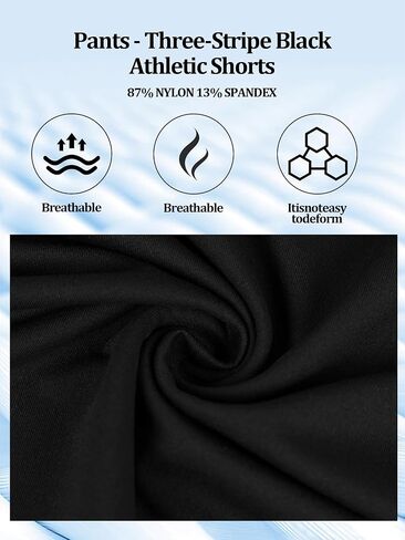 Men’s Shorts Lightweight Sportswear Comfortable Breathable Wicking Shorts Quick-Drying in Saudi Arabia