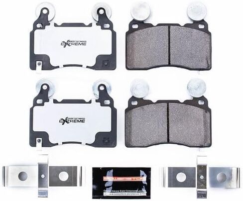 Power Stop Z26 Street Warrior Brake Pad For Cadillac CT6 2016-2018 Chevrolet Camaro 2010-2015 [Model Specific] Z26-1474 in Saudi Arabia