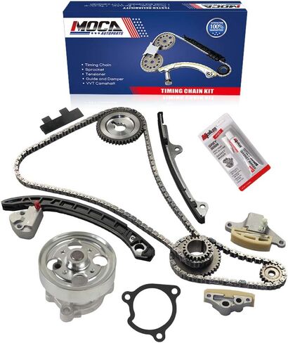 MOCA Timing Chain Kit & Water Pump for 2007-2009 for NISSAN Altima & 2007-2013 for NISSAN Sentra Rogue 2.5L L4 DOHC 16V Eng. Code QR25DE in Saudi Arabia