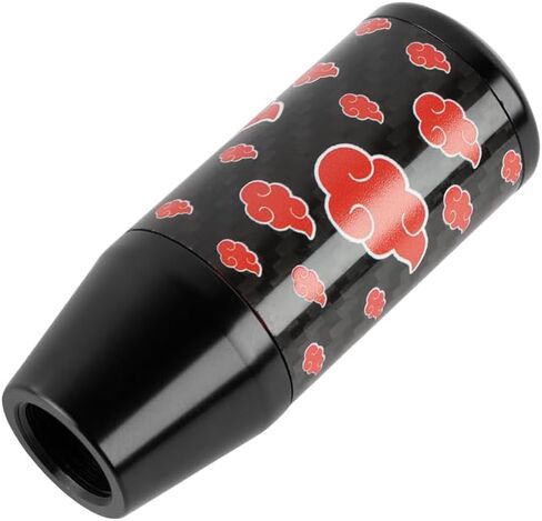 9CM Universal JDM Cloud Black Aluminum+Carbon Manual Gear Shift Knob in Saudi Arabia
