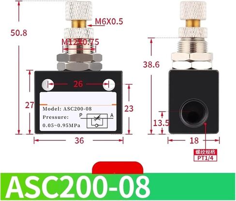 for one-Way Throttle Valve ASC100-06/200-08(22) in Saudi Arabia