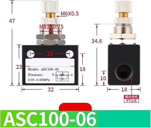 for one-Way Throttle Valve ASC100-06/200-08(22) in Saudi Arabia