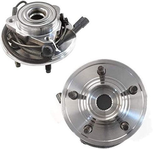 【زوج】 DRIVESTAR 515050 محور العجلة الأمامي الأيسر/الأيمن ومجموعة المحمل لسيارة Ford Explorer (4-Sport Utility، RWD/4WD)، لسيارة Mercury Mountaineer 2002 03 04 05، لسيارة Lincoln Aviator 2003-05، 5 عروات مع ABS in Saudi Arabia