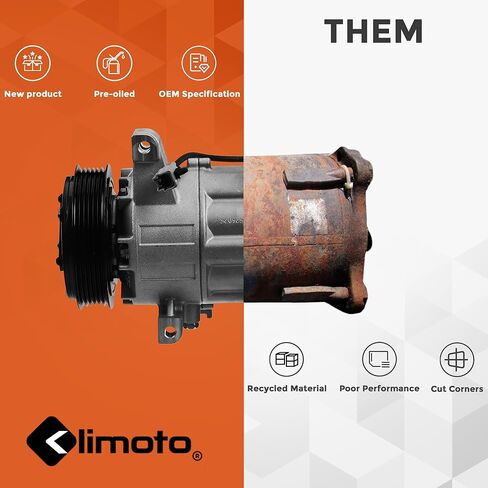 A/C Compressor | Compatible With Chrysler Pacifica 04-06 in Saudi Arabia