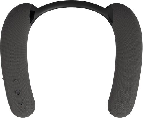 Neck Speakers, Bluetooth 5.3 Neckband Speakers, 3D Stereo Surround Sound, Built-in Mic, 5 oz, Black in Kuwait