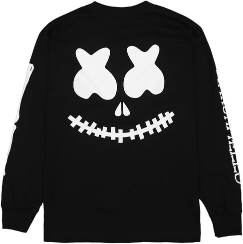 Marshmello - Lil Bones Youth Long Sleeve T-Shirt, 100% Cotton in Saudi Arabia