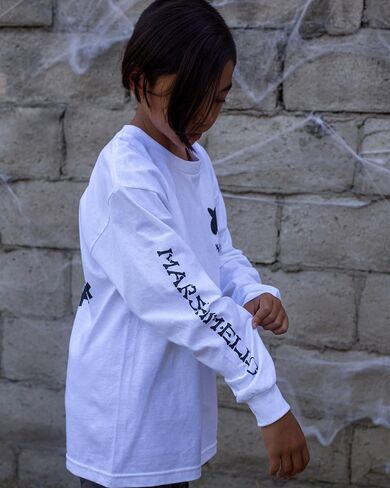 مارشميلو - تي شيرت شبابي بأكمام طويلة من Lil Bones، 100% قطن in Kuwait