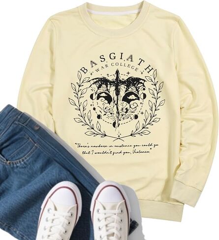 Book Sweatshirt for Women Reading Book Lovers Sweatshirts Funny Bookish Shirts Casual 2 Sided Graphic Pullover Tops in Saudi Arabia