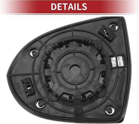 ACROPIX زجاج مرآة الرؤية الخلفية لجانب الراكب الأيمن لسيارة KIA Sportage 2010-2015 مع لوحة دعم - عبوة من 1 in Saudi Arabia