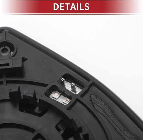 ACROPIX زجاج مرآة الرؤية الخلفية لجانب الراكب الأيمن لسيارة KIA Sportage 2010-2015 مع لوحة دعم - عبوة من 1 in Saudi Arabia