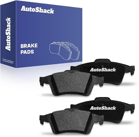 AutoShack Rear Ceramic Brake Pad Set | Replacement for 2012-2018 Ford Focus 2005-2013 Mazda 3 2012-2017 Mazda 5 | 4-PC in Saudi Arabia