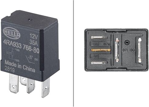 HELLA 933766801 Relay, Main Current - 12V - 4-pin Connector in Saudi Arabia