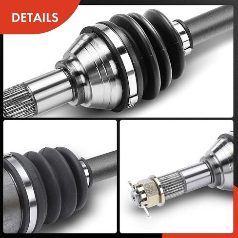 A-Premium CV Axle Shaft Assembly Compatible with Can-Am Defender HD5 2017 2018 2019 2020 2021, Defender HD8/HD9/HD10, Defender Max HD8/HD9/HD10, Front Left Driver Side, Replace# 705401802 in Saudi Arabia