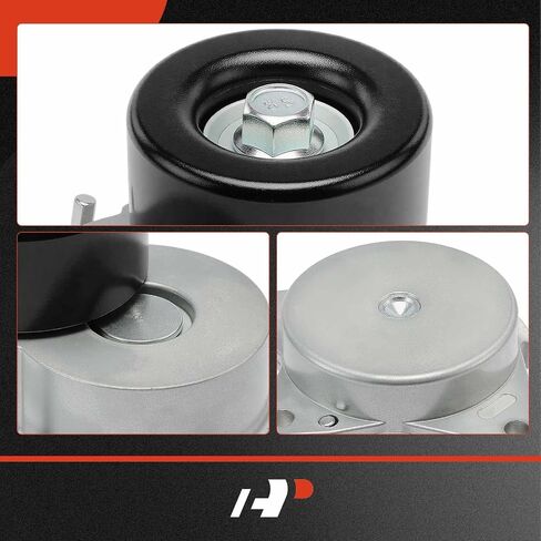A-Premium Belt Tensioner Assembly with Pulley Compatible with Nissan TITAN/Armada 2017-2022, TITAN XD 2016-2022, NV2500/NV3500 2012-2021, 5.6L & Infiniti QX56 2011-2013, QX80 2014-2022, 5.6L in Saudi Arabia