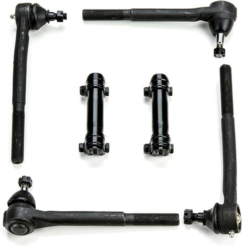 Andersen Restorations Tie Rod Master مجموعة إعادة بناء التوجيه المتوافقة مع شيفروليه كامارو مع استبدال مواصفات OEM لتوجيه الطاقة (مجموعة من 8 قطع) (السنوات: 1970-1972) in Kuwait