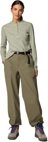 Columbia Womens Brea Falls Nylon Pant, Stone Green, X-Small in Saudi Arabia