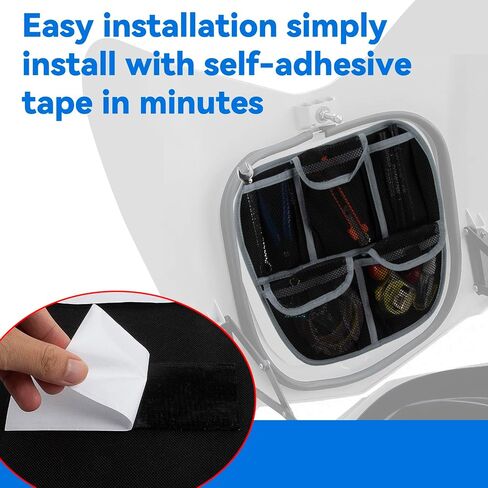 psler Front Trunk Side Organizer for Spyder F3 F3S F3T F3L 2015-2024, Spyder accessories Side Trunk Lid Storage Bag Trunk Lid Organizer for Spyder F3 F3S F3T F3L in Saudi Arabia