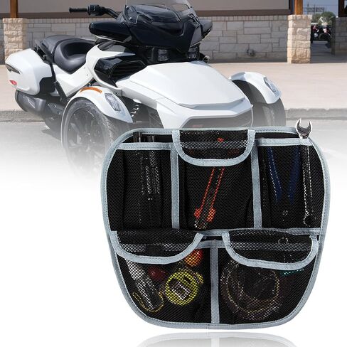 psler Front Trunk Side Organizer for Spyder F3 F3S F3T F3L 2015-2024, Spyder accessories Side Trunk Lid Storage Bag Trunk Lid Organizer for Spyder F3 F3S F3T F3L in Saudi Arabia