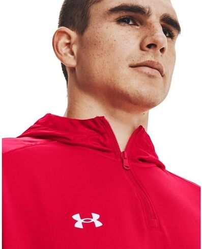 Under Armour Mens Command Short Sleeve Hoodie M Black-white in Kuwait