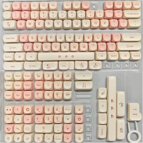 PBT Material Tradient Burple Keycaps MOA XDA ملفات تعريف: مجموعة مفاتيح المفاتيح الميكانيكية المتوافقة مع مفاتيح الكرز MX ، Gateron ، TTC و Clones (MOA-Starry River Dream) in Kuwait