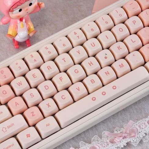 PBT Material Tradient Burple Keycaps MOA XDA ملفات تعريف: مجموعة مفاتيح المفاتيح الميكانيكية المتوافقة مع مفاتيح الكرز MX ، Gateron ، TTC و Clones (MOA-Starry River Dream) in Kuwait