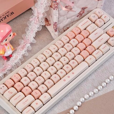 PBT Material Tradient Burple Keycaps MOA XDA ملفات تعريف: مجموعة مفاتيح المفاتيح الميكانيكية المتوافقة مع مفاتيح الكرز MX ، Gateron ، TTC و Clones (MOA-Starry River Dream) in Kuwait