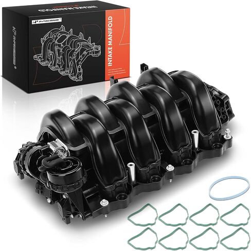 A-Premium V8 5.0L Coyote Upper Intake Manifold For Ford F-150 F-150 Lobo 2015 2016 2017, with Gaske & Bolt, Replaces# FL3Z9424J, FL3Z9424F in Saudi Arabia