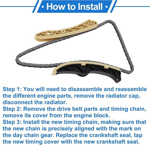 1 Set Engine Timing Chain Kit for Hyundai Accent Elantra Tucson Sonata Veloster Kona 1.6L for Kia Forte5 Optima Soul Rio 243212B620/244102B700/244202B611/244312B620/223112B004 in Saudi Arabia