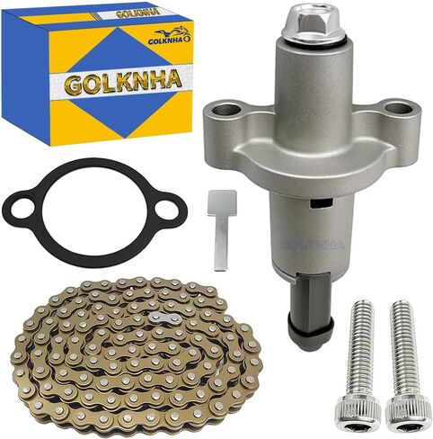 Tensioner & Cam Timing Chain Kit Compatible with Yamaha TW200 TTR250 MOTO-4 250 Big Bear 250 BearTrack 250 Timberwolf 250 OEM#3GC-12210-10-00 4FM-12213-00-00 in Saudi Arabia