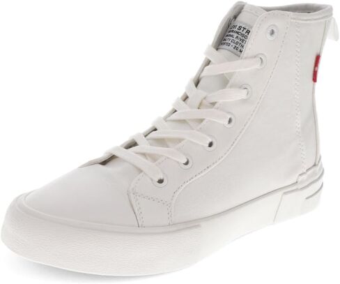 Levi's Women's Elite Sneaker, White Mono, 8 in Saudi Arabia