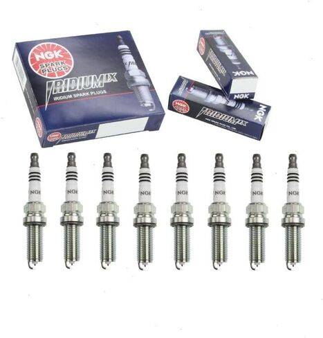 8 pc NGK Iridium IX Spark Plugs compatible with Infiniti QX56 5.6L V8 2011-2013 in Saudi Arabia