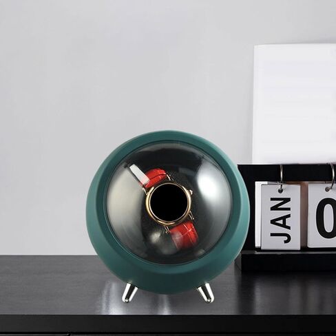 Automatic Watch Winder Self Winding Watch Display Box 2 Gears Mode Storage Holder Watch Case for Hotel Tabletop Bedroom in Kuwait