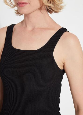 Lyssé Avril Sculpting Tank Top - قمصان بدون أكمام مضلعة للنساء وقميص بدون أكمام مناسب مع تمدد في 4 اتجاهات in Saudi Arabia