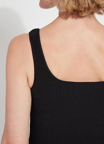 Lyssé Avril Sculpting Tank Top - قمصان بدون أكمام مضلعة للنساء وقميص بدون أكمام مناسب مع تمدد في 4 اتجاهات in Saudi Arabia