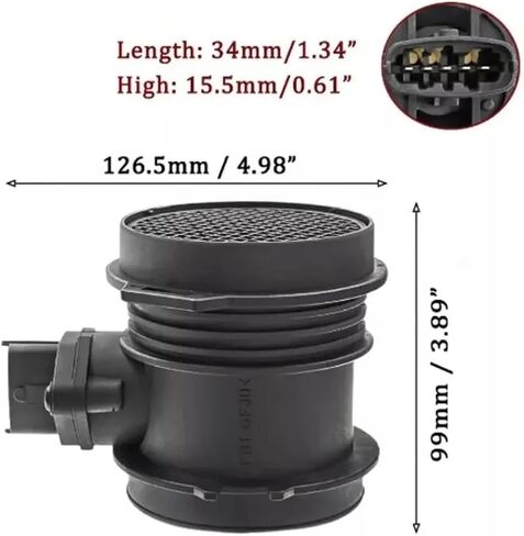 Mass Air Flow Sensor MAF ，Compatible with Hyundai Santa ，Compatible with KIA Sedona Sorento V6 2003-2005 in Saudi Arabia