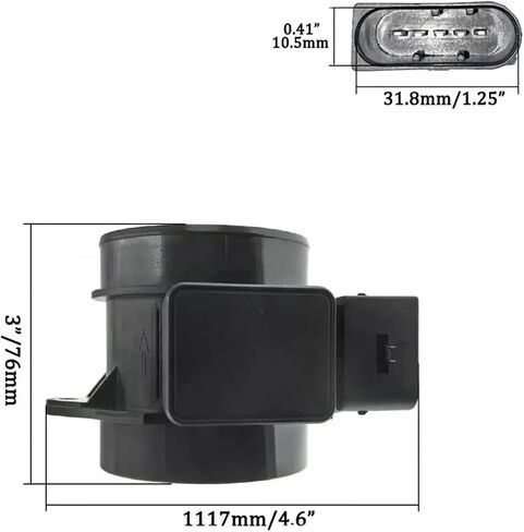 MAF Mass Air Flow Sensor 28164-23700 ，Compatible with Optima Sportage Sonata Elantra in Saudi Arabia