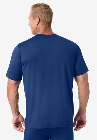 KingSize Men's Big & Tall Performance Flex Crewneck Tee in Saudi Arabia