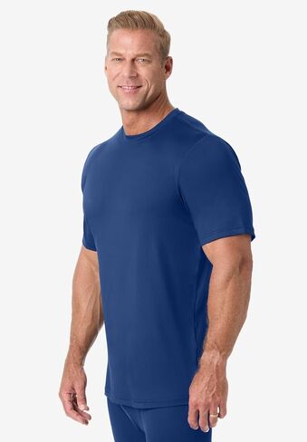 KingSize Men's Big & Tall Performance Flex Crewneck Tee in Saudi Arabia