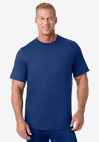 KingSize Men's Big & Tall Performance Flex Crewneck Tee in Saudi Arabia