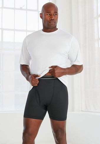 KingSize Men's Big & Tall Performance Flex Crewneck Tee in Saudi Arabia