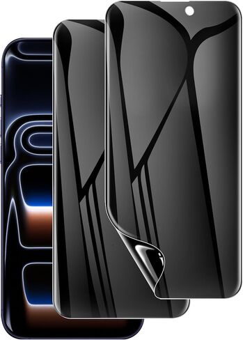 Lywhl [3 Pack] لـ iPhone 12 Pro Max Privacy Screen Protector ، ملحقات خاصة مضادة للتجسس الزجاجية ، [مع مجموعة سهلة التثبيت] in Kuwait
