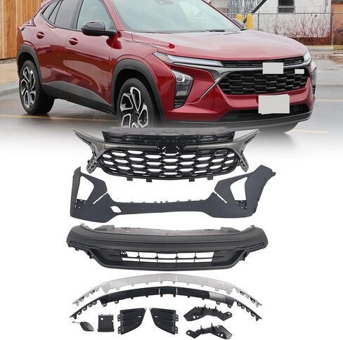 مجموعة تجميع غطاء المصد الأمامي من KARPAL مناسبة لـ 2024 2025 Chevy Trax RS in Saudi Arabia