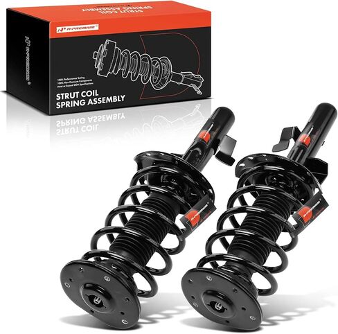 A-Premium Front Pair (2) Complete Strut & Coil Spring Assembly Compatible with Volvo S80 2007-2013, V70 2008-2010, XC70 2008-2016, Driver and Passenger Side in Saudi Arabia