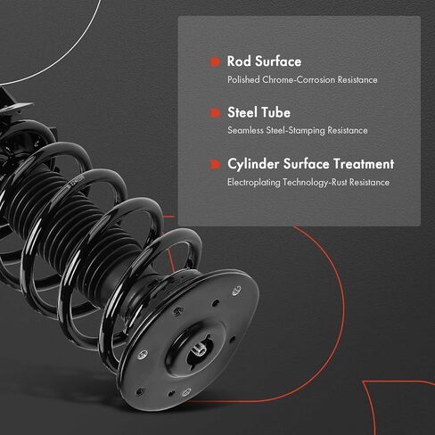 A-Premium Front Pair (2) Complete Strut & Coil Spring Assembly Compatible with Volvo S80 2007-2013, V70 2008-2010, XC70 2008-2016, Driver and Passenger Side in Saudi Arabia