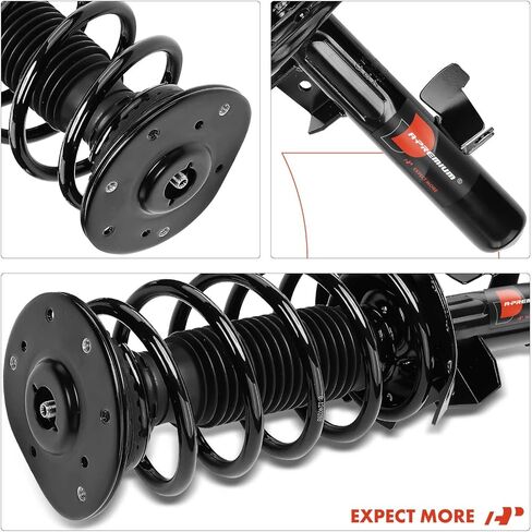 A-Premium Front Pair (2) Complete Strut & Coil Spring Assembly Compatible with Volvo S80 2007-2013, V70 2008-2010, XC70 2008-2016, Driver and Passenger Side in Saudi Arabia